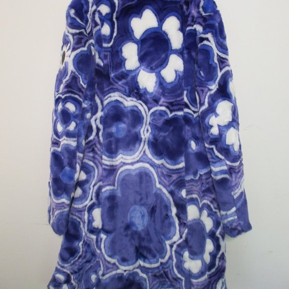 RARE MONCLER BY RICHARD QUINN DONYALE FAUX-FUR COAT SIZE 2 NWT - Picture 5 of 14